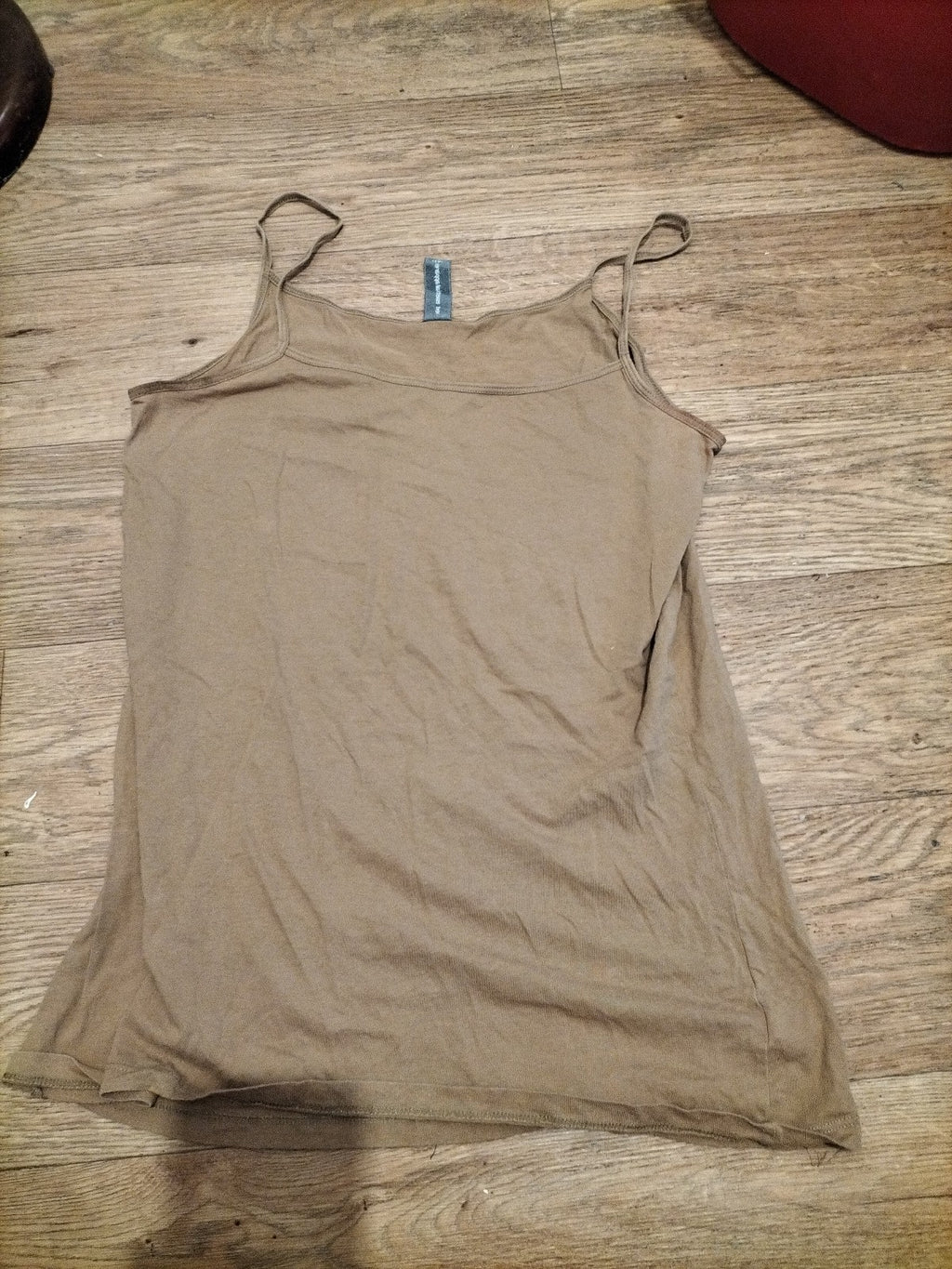 Ladies Next Essentials Size 14 Brown Sleeveless Cami Top