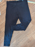 Ladies Marks And Spencer Size 20 Regular Black Leggings
