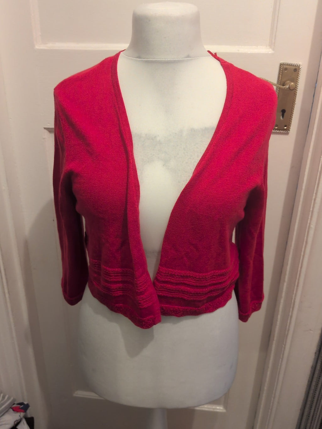 Monsoon Large Cerise Cardigan