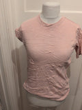 Cotton Traders Medium Pink Short Sleeve Ladies T-shirt