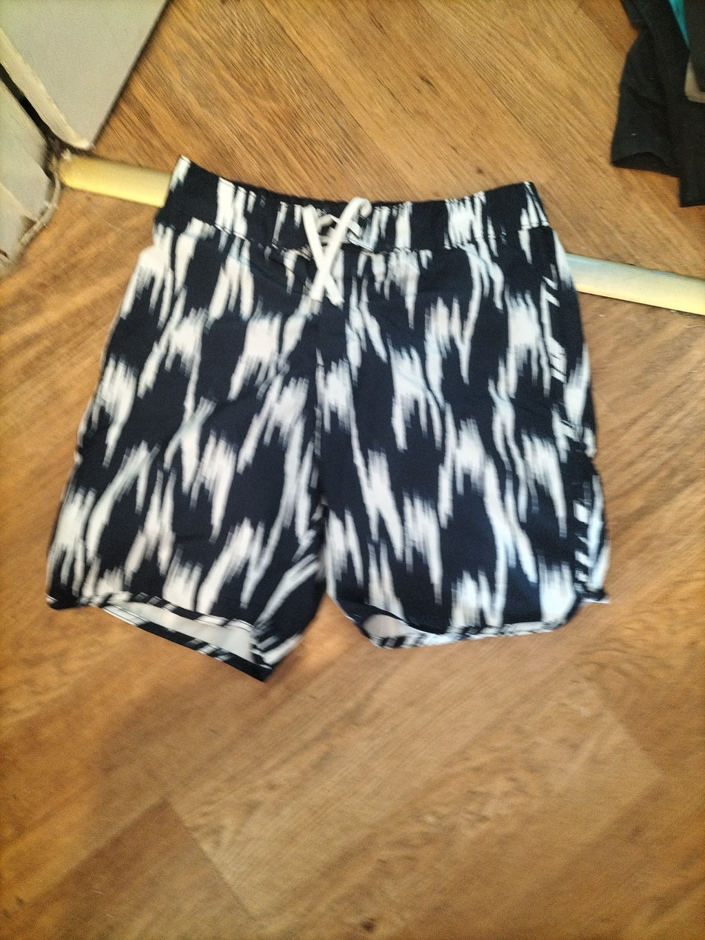 Swim Shorts Navy And White Medium H&M