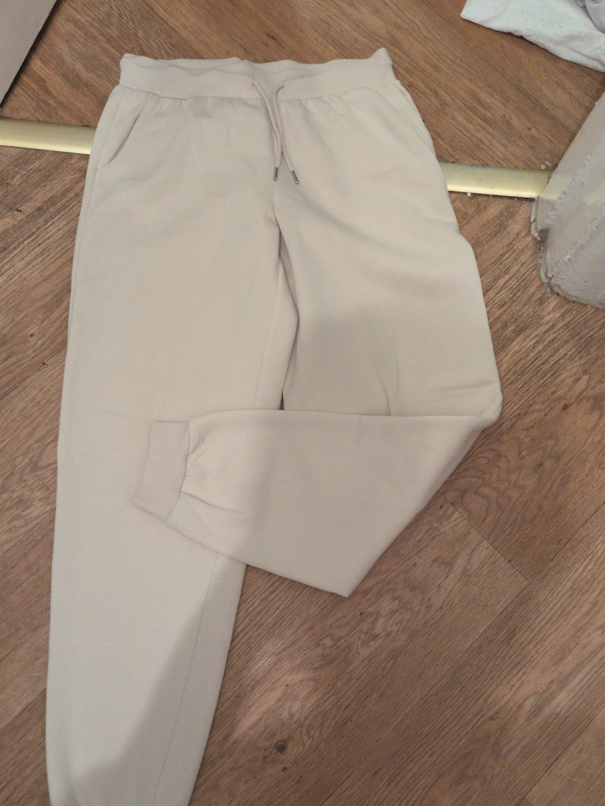 Peacocks Small Off White Elasticated Joggers