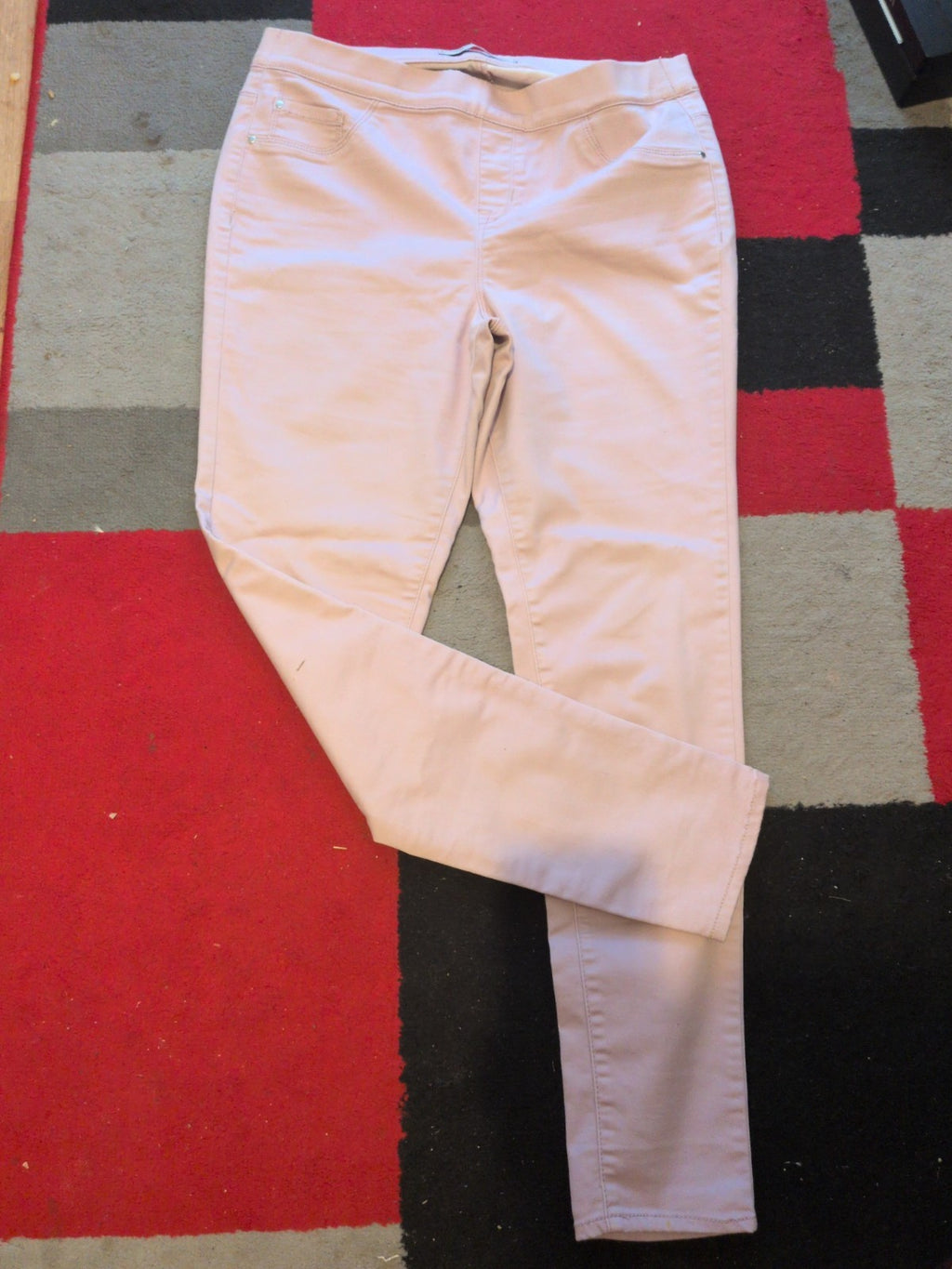 George 14 Standard Length Pale Pink Jegging