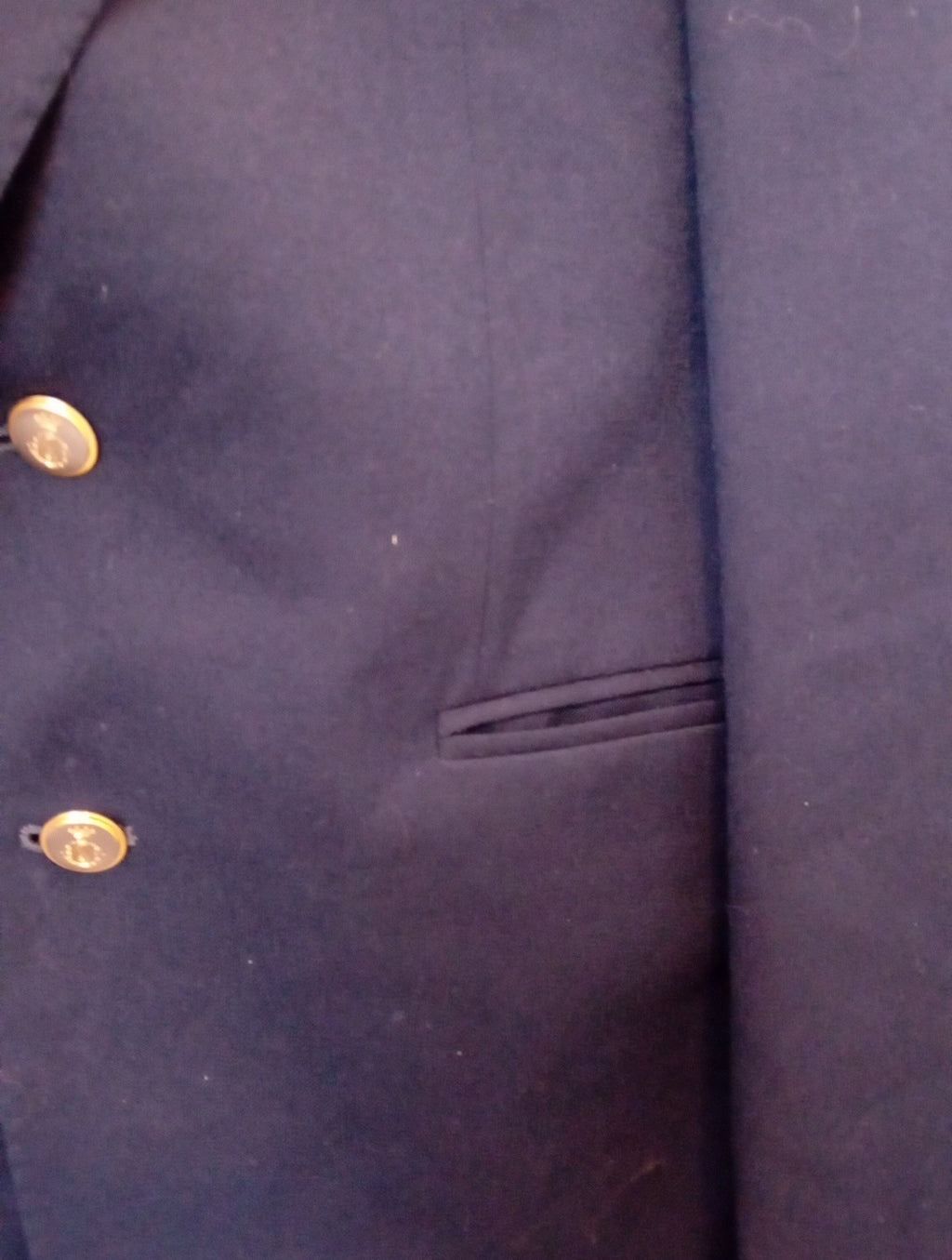 Mens FARAH navy Blazer Size 38 L