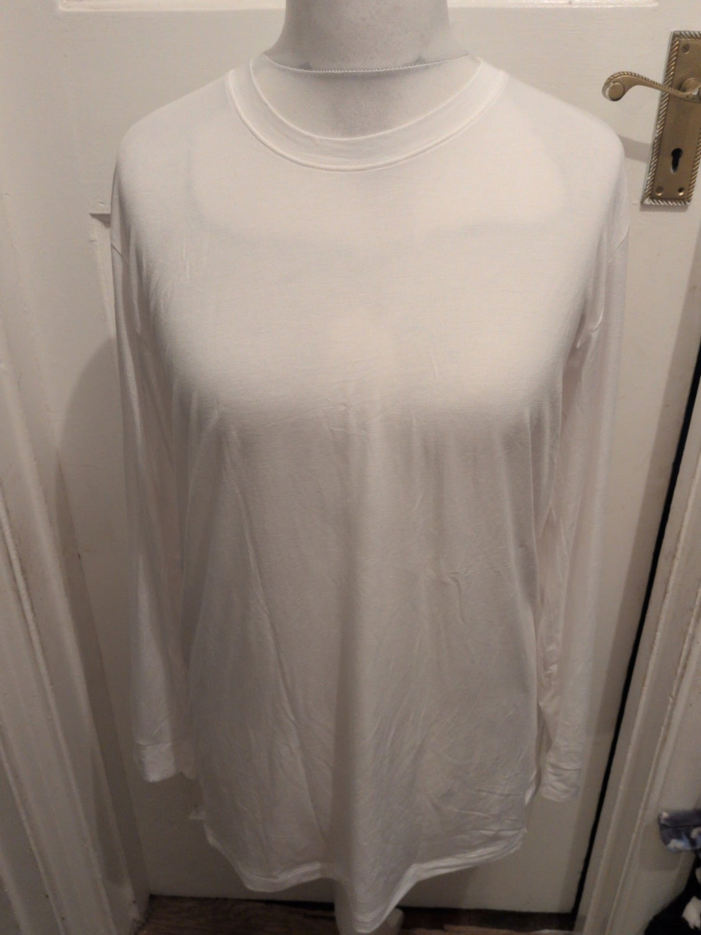 Heat Tech Long Sleeve XL White T-shirt