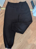 The Set XL Black Elasticated Jogger