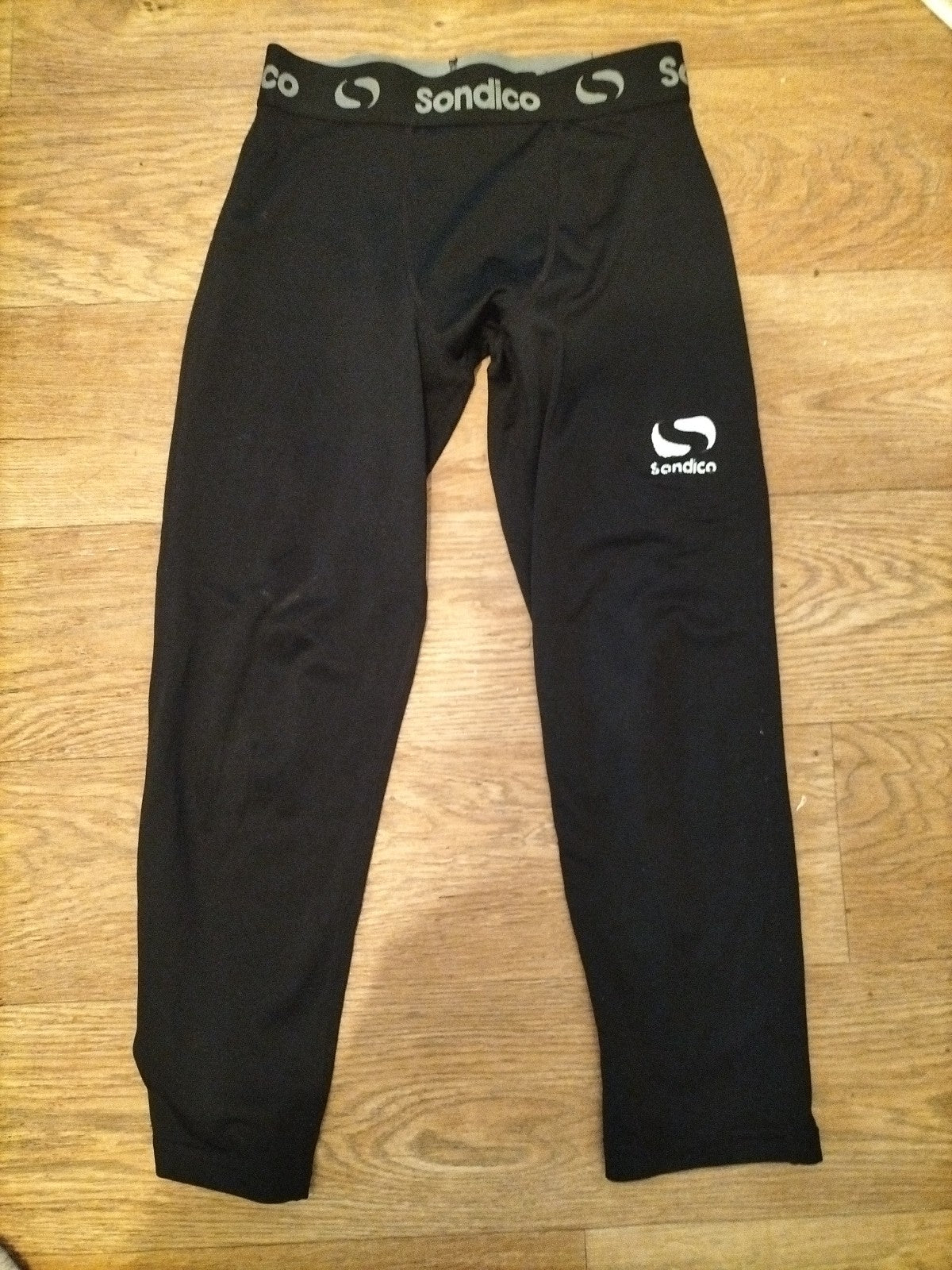 Unisex Sondico Age 11-12 Years Black Leggings