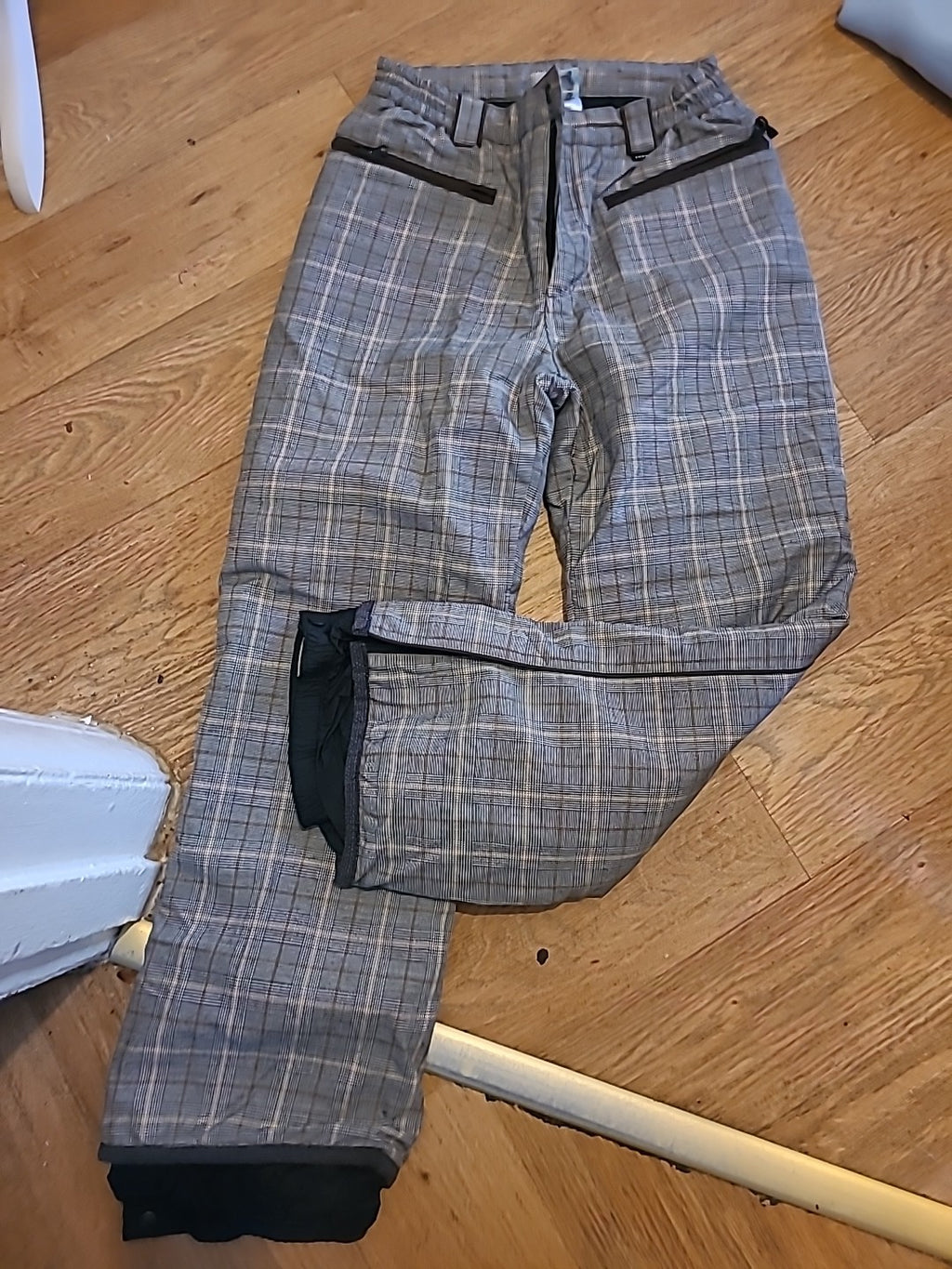 Ladies Lutha Size Medium Check Lined Padded Trousers