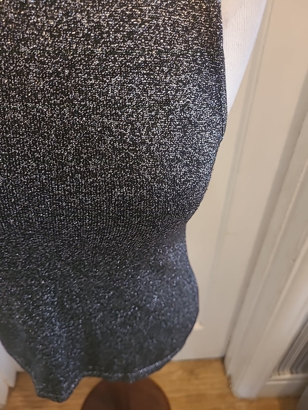 Ladies Classics Size Small Silver Shimmer Sleeveless Tshirt