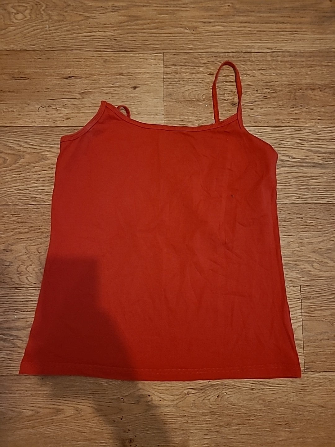 Ladies Papaya Size 14 Red Sleeveless Cami Top