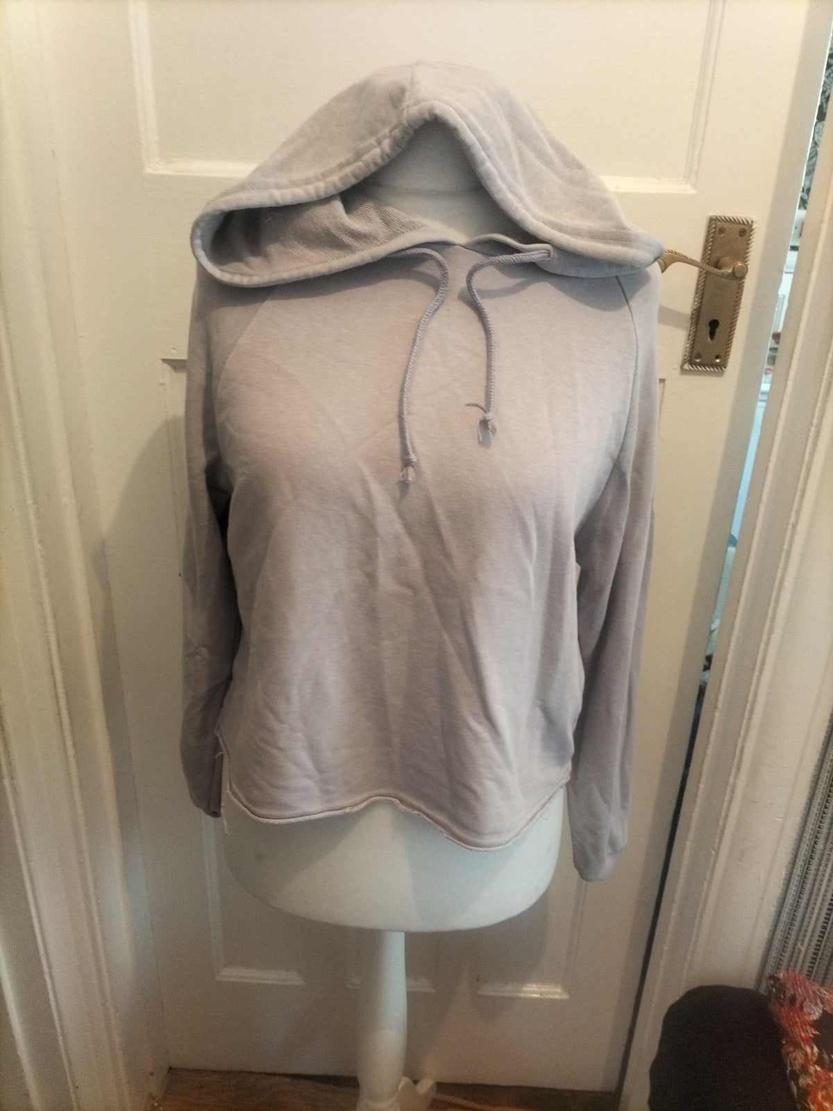 Ladies New Look Size 12 Pale Lilac Pullover Hoodie