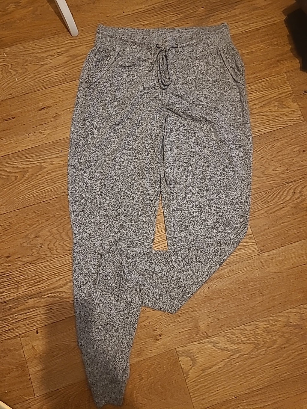Mens Old Navy Size XS Grey Fleck Elasticated Pyjama Joggers
