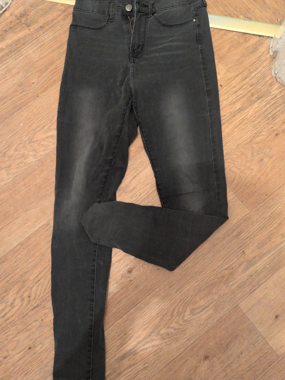 Ladies Red Herring Size 10R High Waisted Heidi Jegging Black