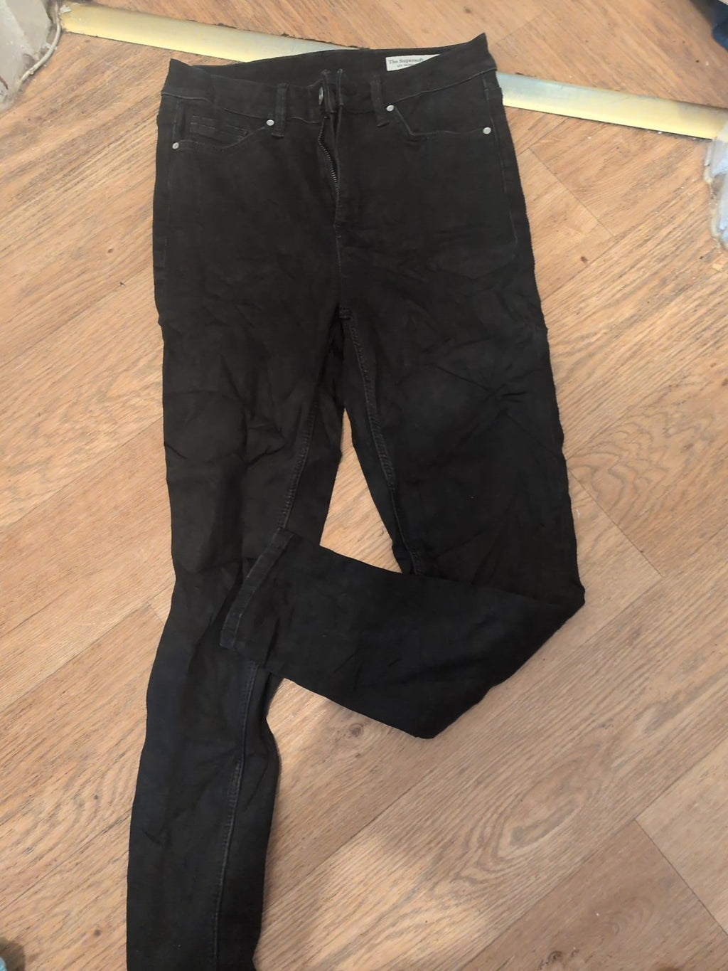 Marks And Spencer 10 Short Black "The Super soft" Ivy Skinny