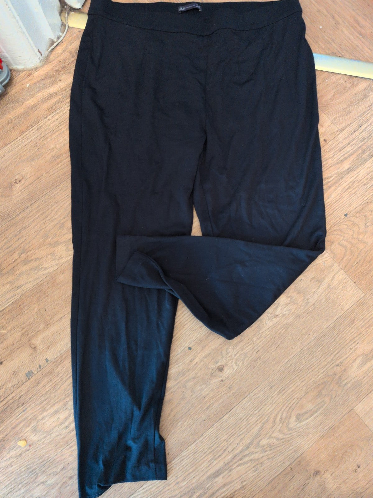 M&S Collection 20 Long Dark Navy Straight leg Leggings