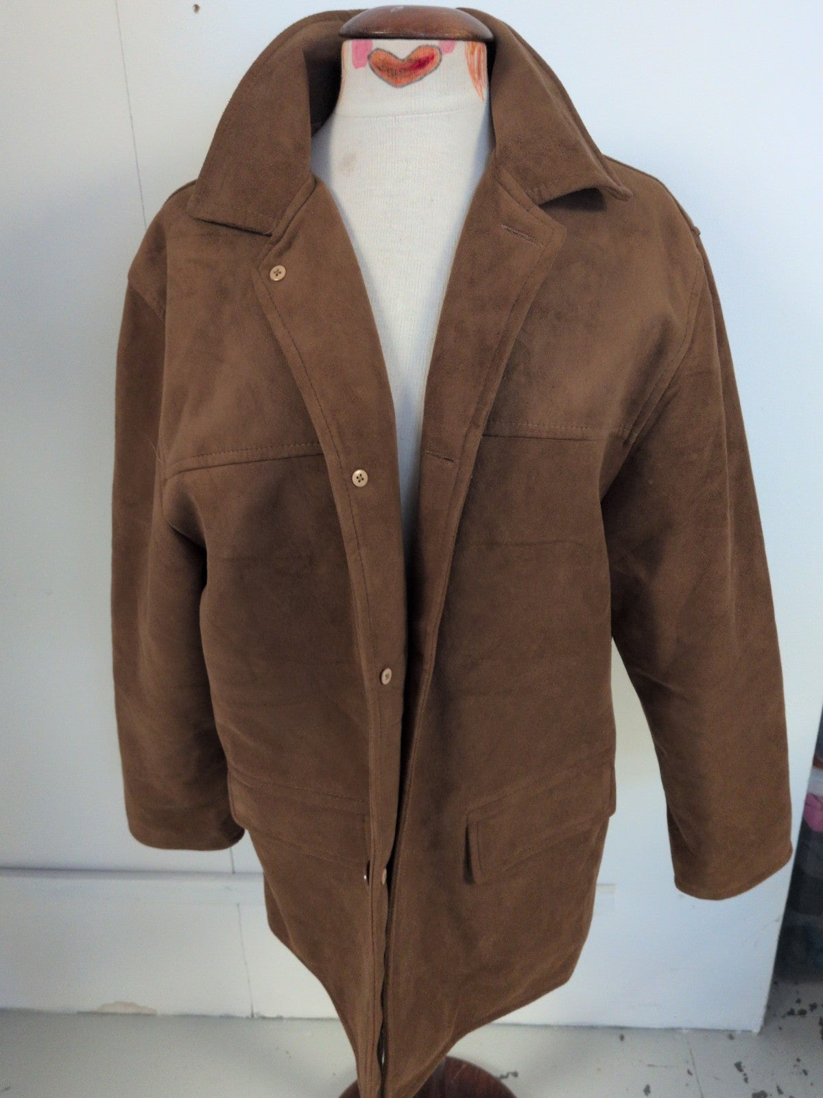 Emporio Large Brown Lined Jacket