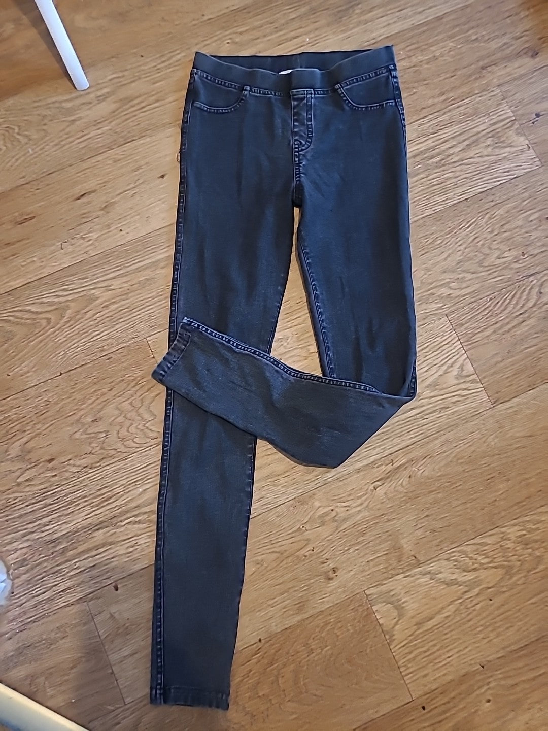 Girls H&M Age 12-13 Years Charcoal Jeggings