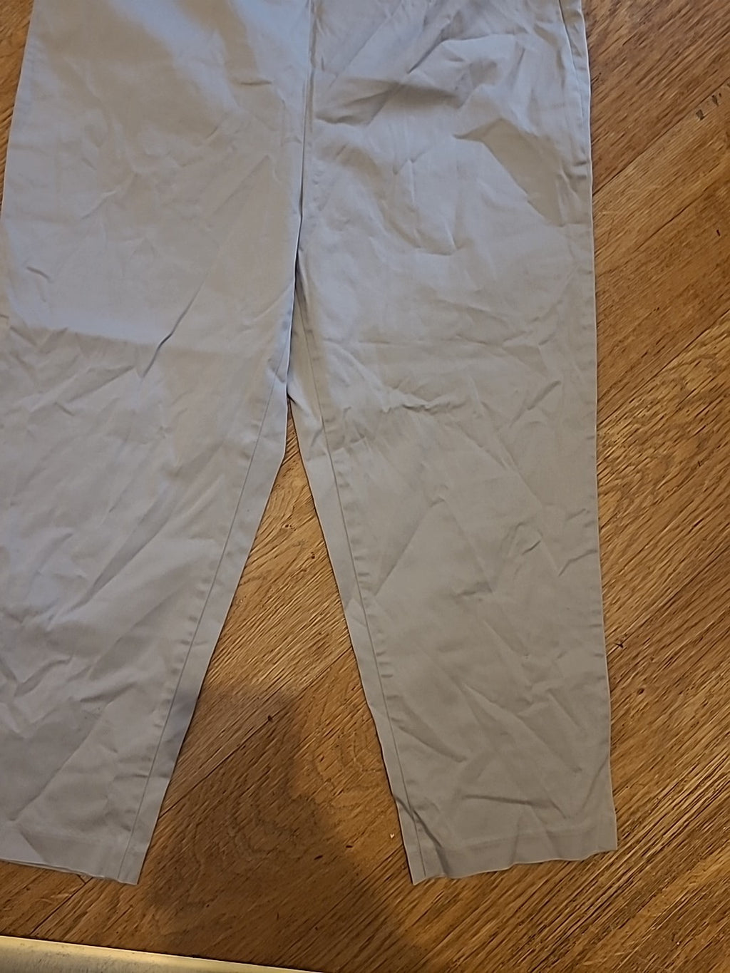 Ladies M&S Collection Size 12S Stone Colour Trousers
