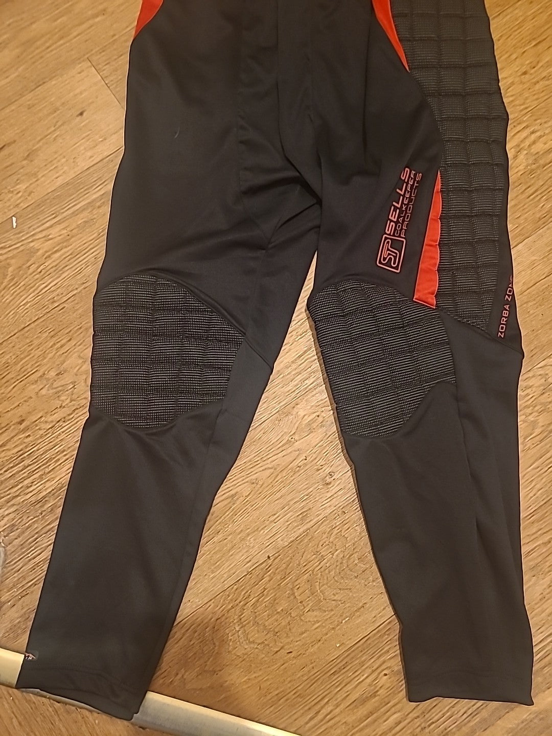 Mens Sells Size 2XL Black And Red Padded Trousers