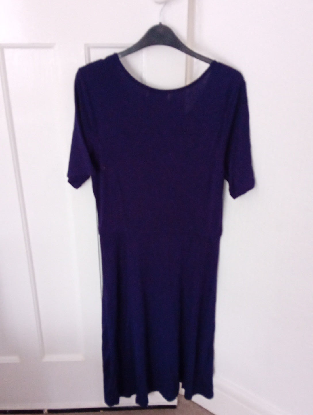 Ladies Navy Dress Papaya Size 12