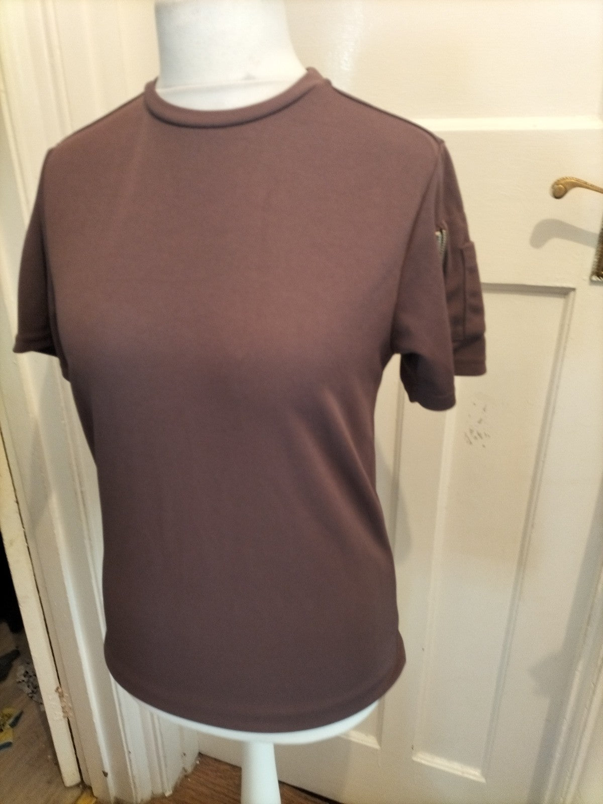 Mens River Island Size XS Purple Short Sleeved Tshirt
