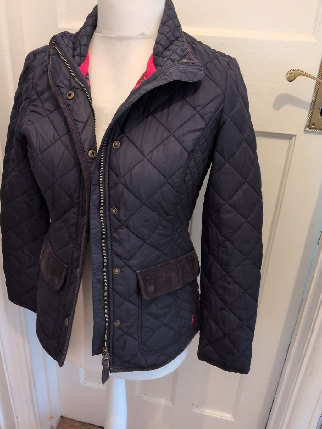 Joules 8 Navy Full Zip Long Sleeve Jacket