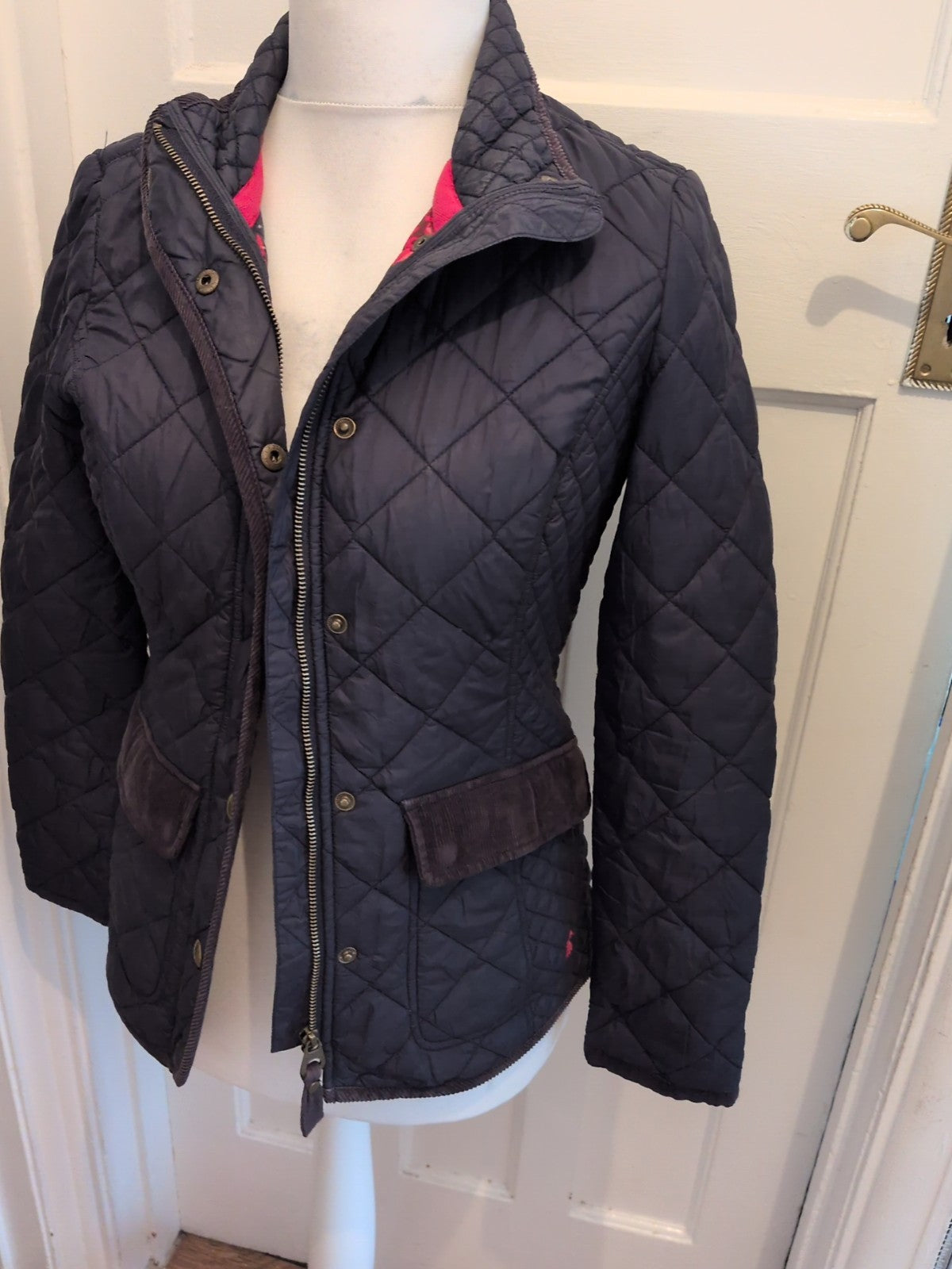 Joules 8 Navy Full Zip Long Sleeve Jacket