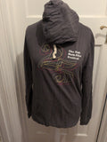 Large Grey Bath Film Festival Pullover Hoodie