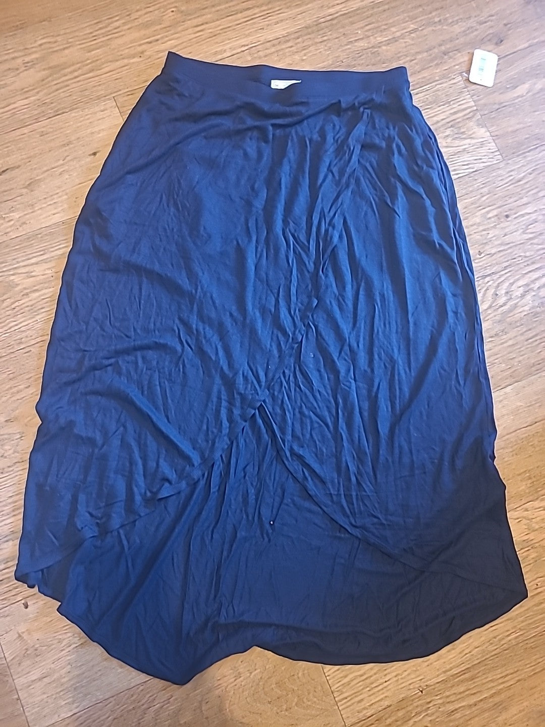 Ladies Gap Size Xs Navy Elasticated Long Skirt
