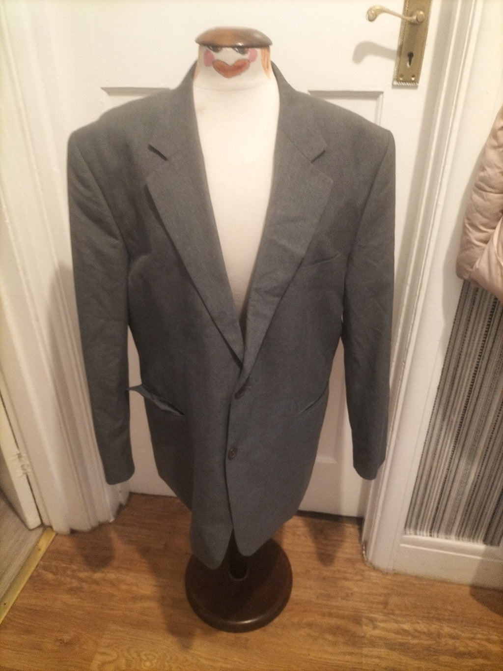 Mens Chums Size 44R Grey Padded Lined Blazer