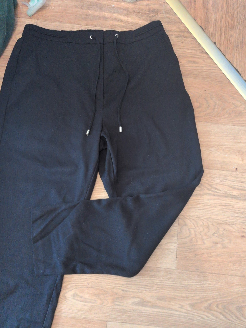 F&F 18 Black Elasticated Trousers Smart