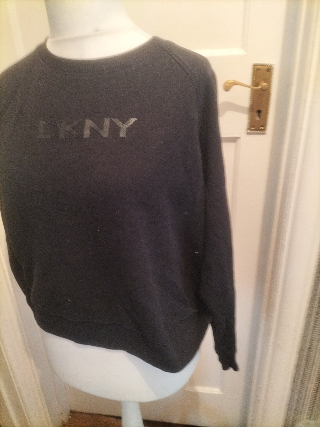 Mens Dkny Sport Size M Black Sweatshirt