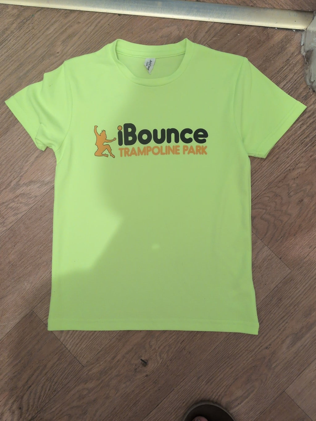 7-8 Years Neon I Bounce Trampoline Tshirt