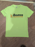 7-8 Years Neon I Bounce Trampoline Tshirt