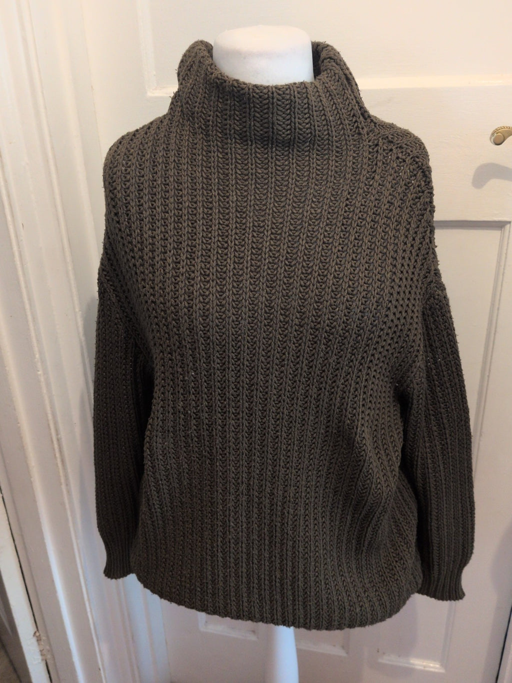 New Look Medium Dark Green Knit Jumper