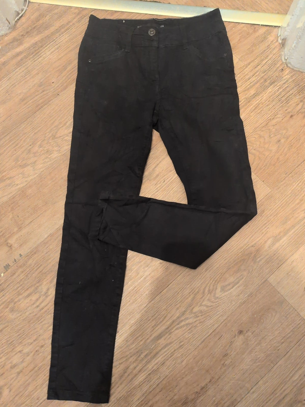 Next 12r Charcoal Skinny Jeans