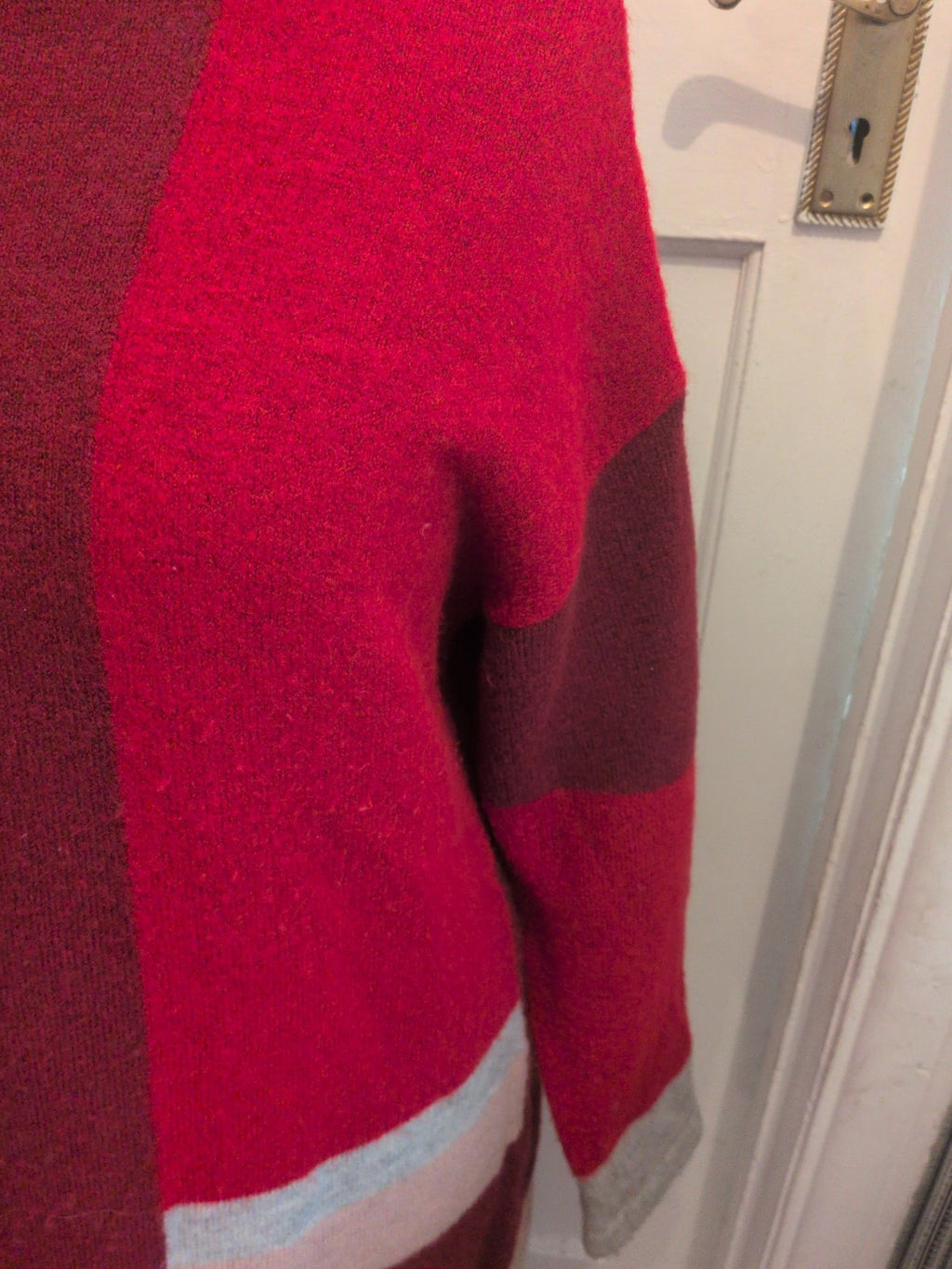 Primark 14-16 Multicoloured Long Sleeve Jumper Dress
