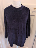 Damart Navy Large Long Sleeve Ultra Soft Jumper
