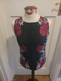 Ladies Warehouse Size 8 Multi Floral Tank Top