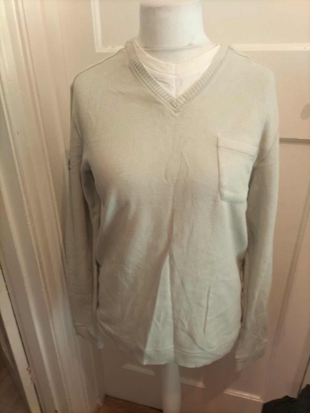 Mens Next Size Large Grey Long Sleeve Jumper