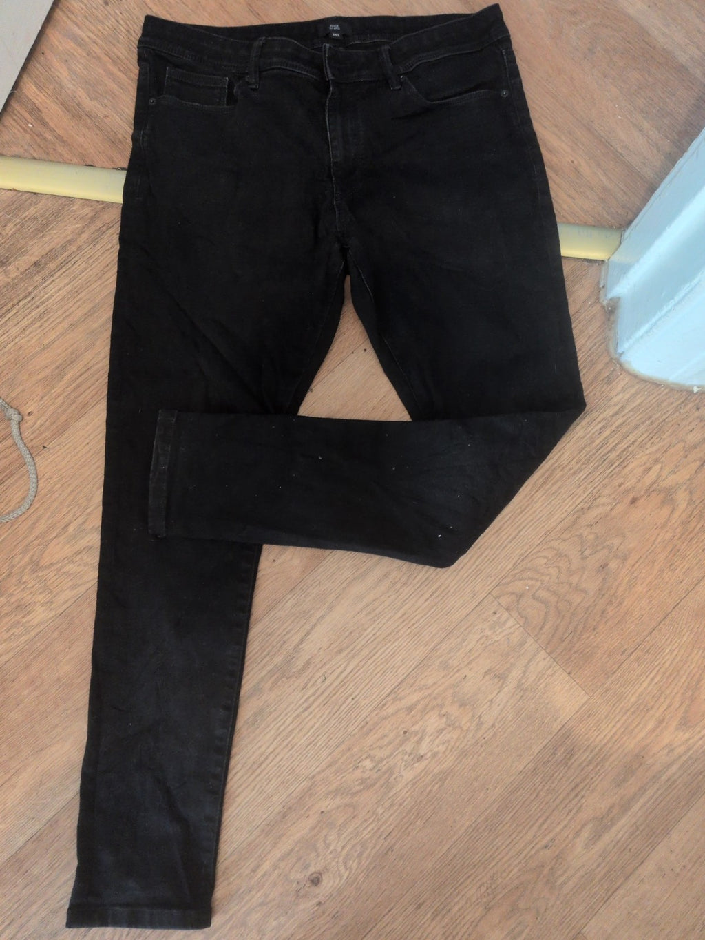 River Island 34s Black Skinny Jeans