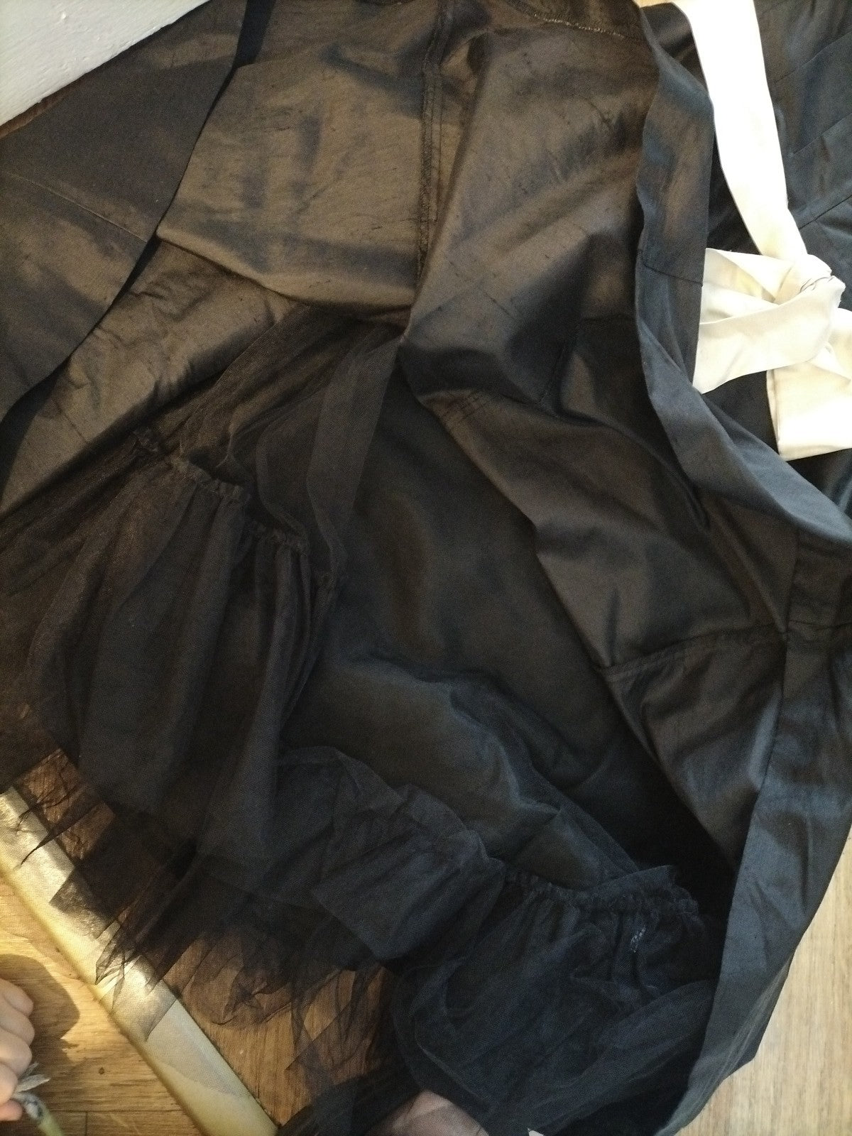 Ladies Oasis Size 10 Black Sleeveless Strapless Dress
