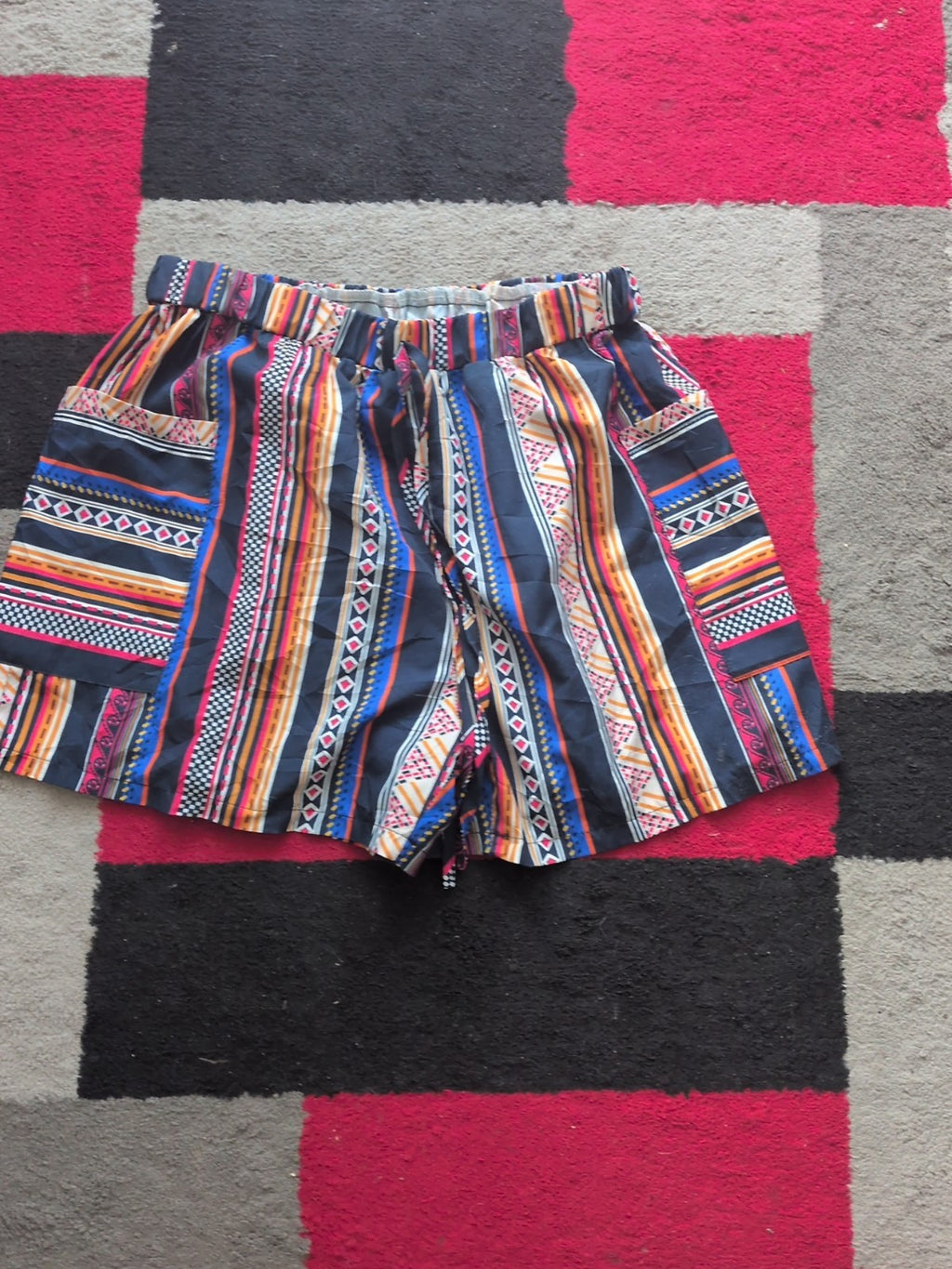 XL Multicoloured Lightweight Shorts