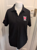 RTX Large Black Polo Short Sleeve Teignmouth Rfc