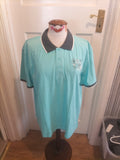 Mens Atlas Size XL Mint Short Sleeved Polo