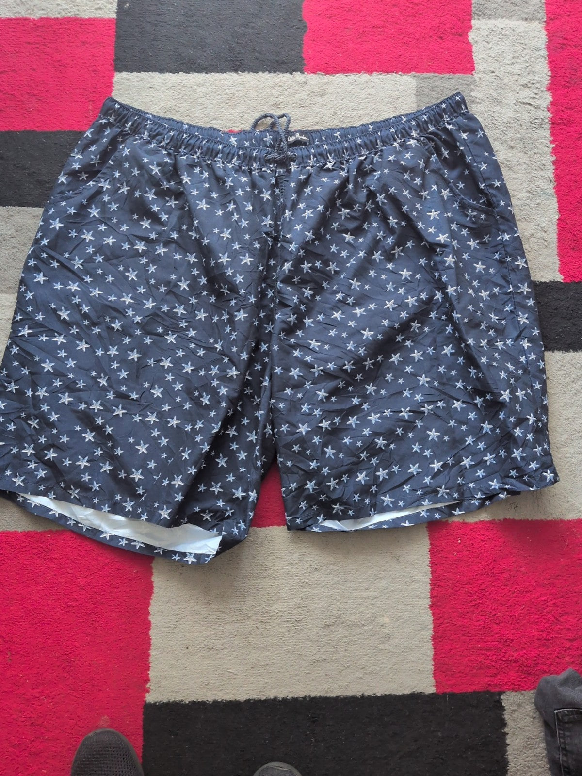 Ulla Popken 36-38 Navy Starfish Shorts