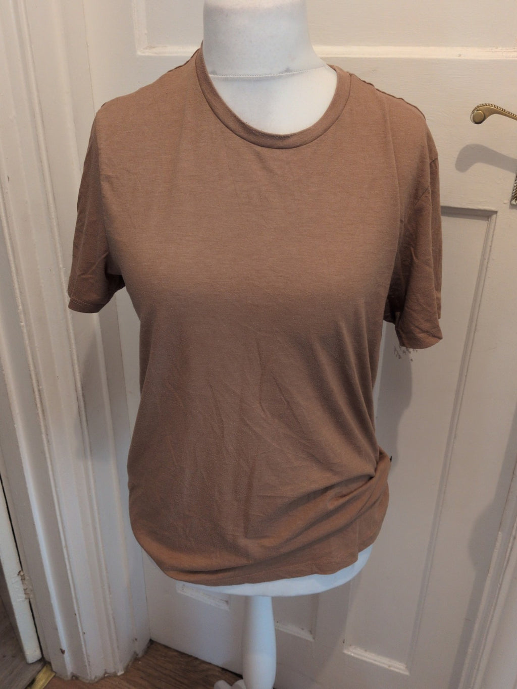 Burton Medium Brown Short Sleeve T-shirt Bobbling