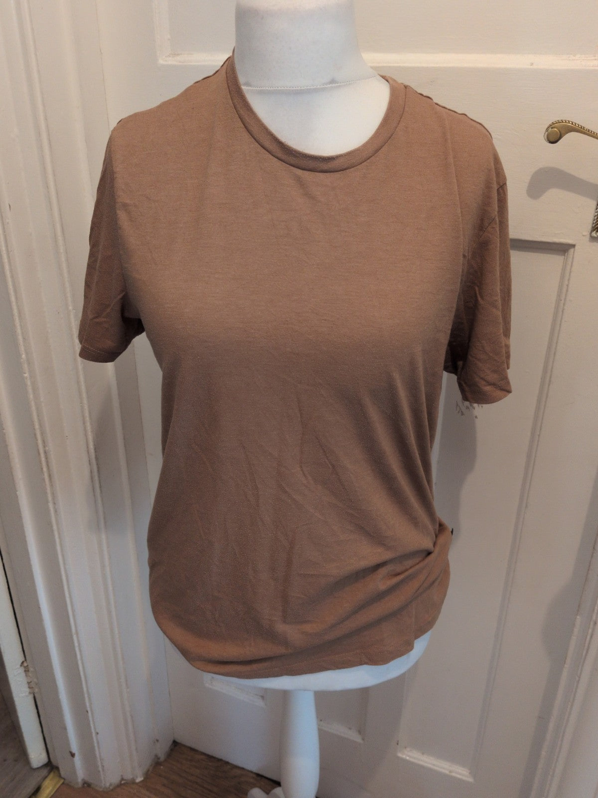 Burton Medium Brown Short Sleeve T-shirt Bobbling
