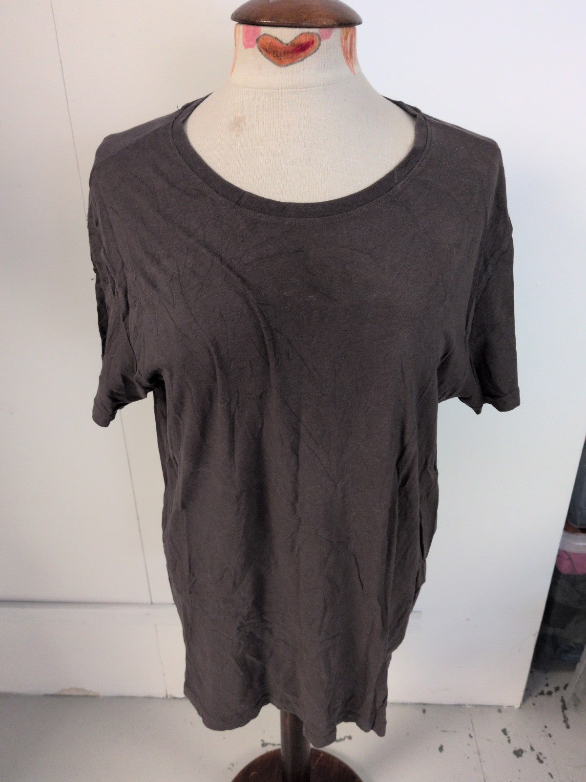 Alphar One Large Charcoal Short Sleeve T-shirt