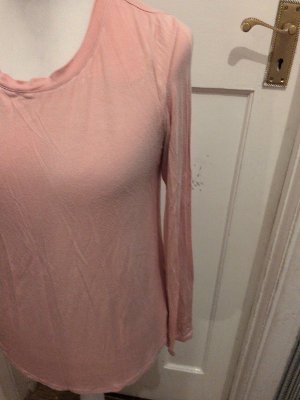 Small Pink Long Sleeve T-shirt